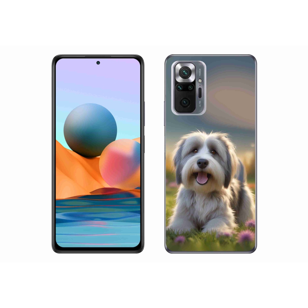 Gelový kryt mmCase na Xiaomi Redmi Note 10 Pro - roztomilý havanský psík