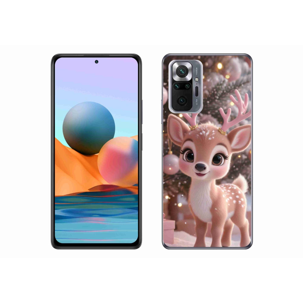 Gelový kryt mmCase na Xiaomi Redmi Note 10 Pro - roztomilý sob