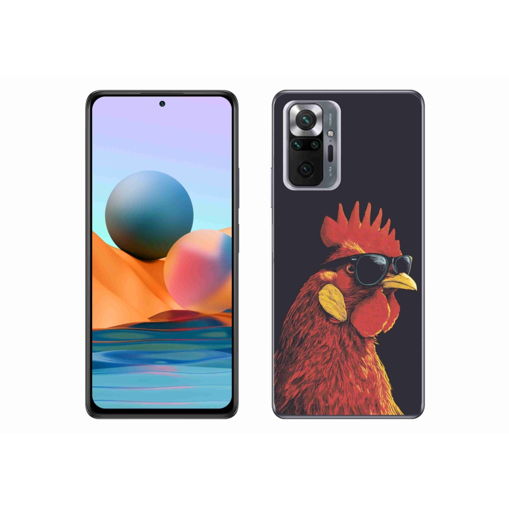 Gelový kryt mmCase na Xiaomi Redmi Note 10 Pro - stylový kohout