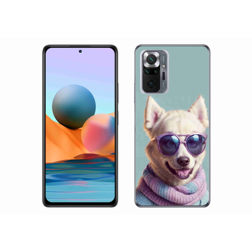 Gelový kryt mmCase na Xiaomi Redmi Note 10 Pro - stylový německý špic