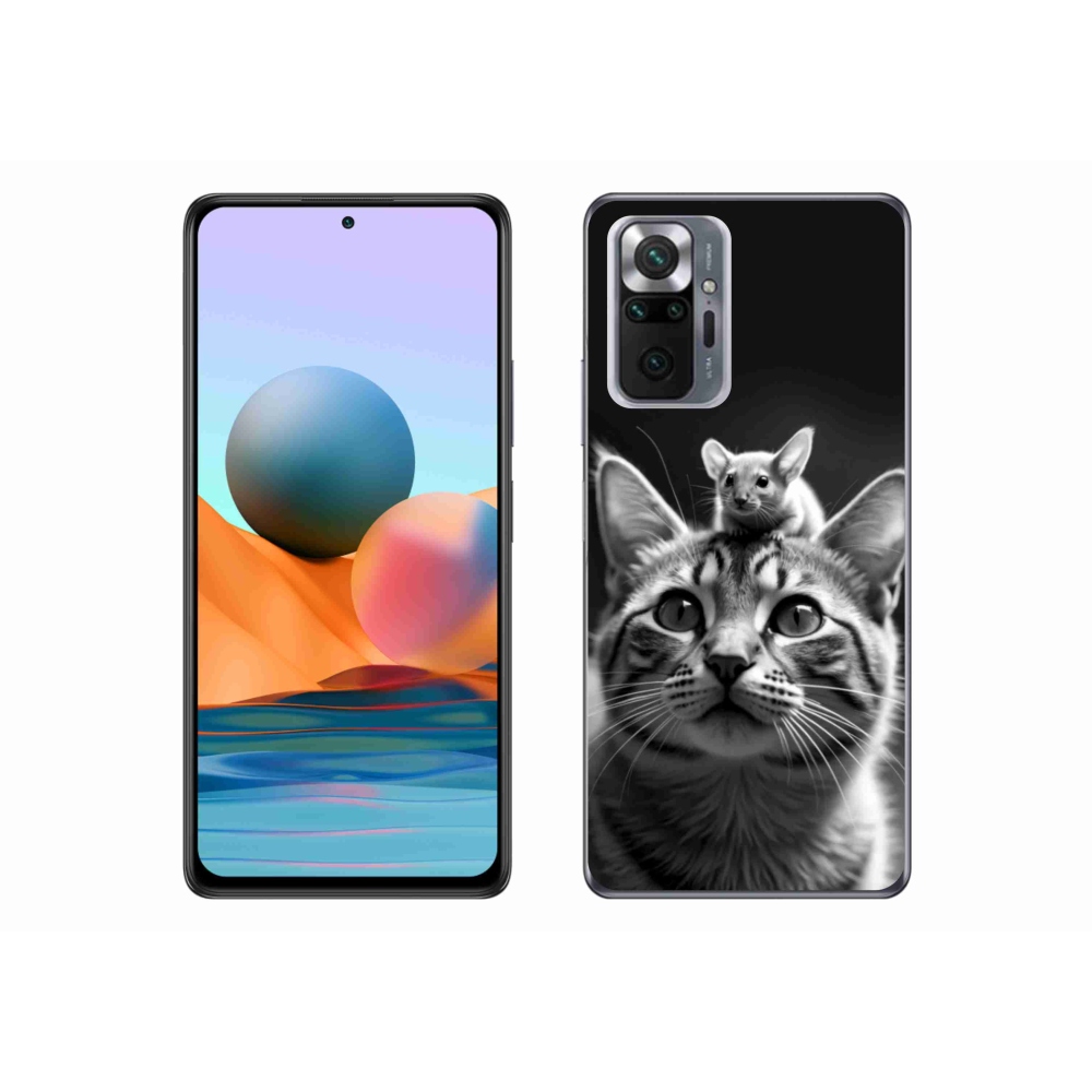 Gelový kryt mmCase na Xiaomi Redmi Note 10 Pro - zvířecí přátelství 2