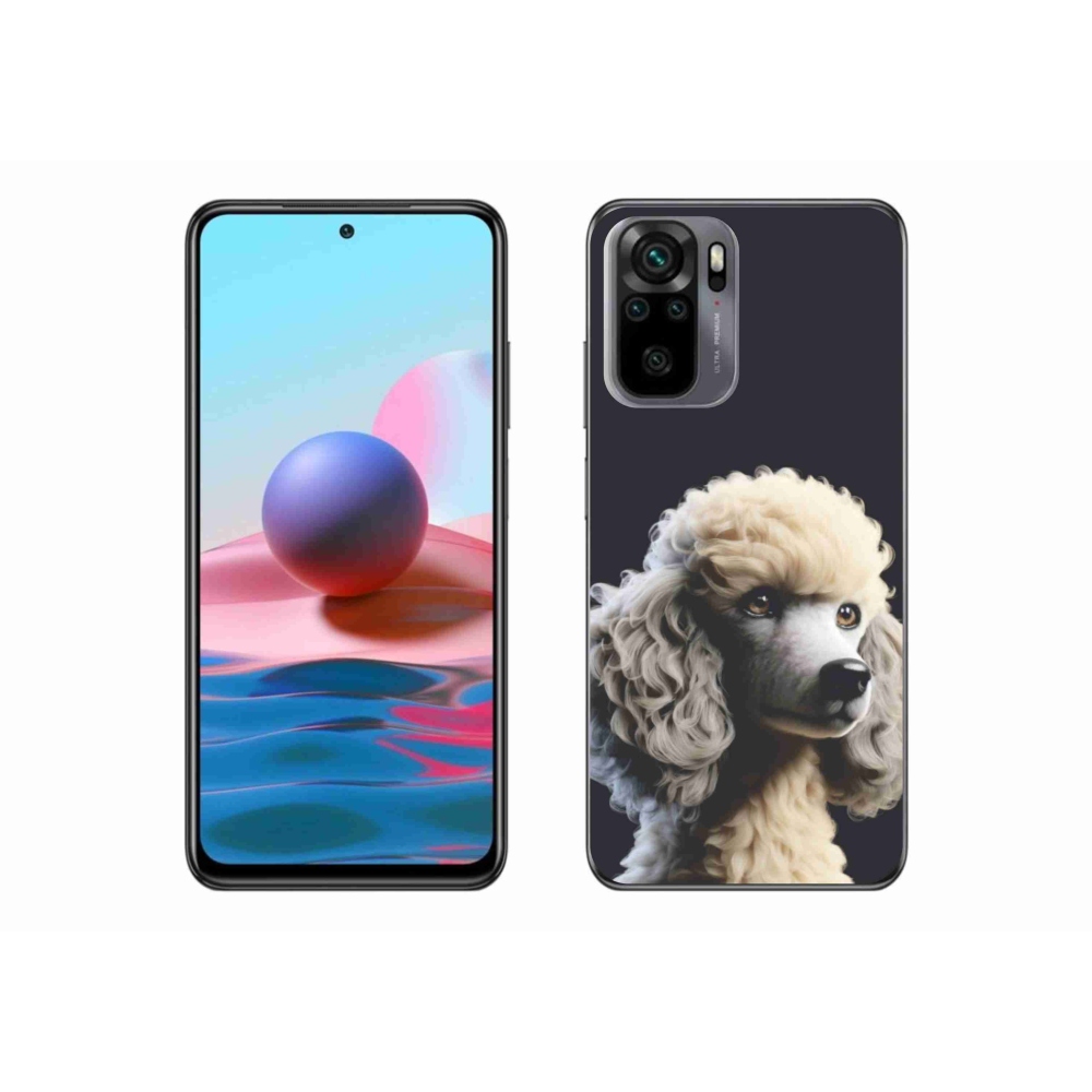 Gelový kryt mmCase na Xiaomi Redmi Note 10 - pudl