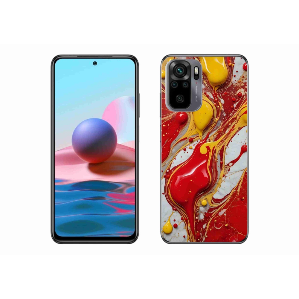Gelový kryt mmCase na Xiaomi Redmi Note 10S - abstraktní motiv 42