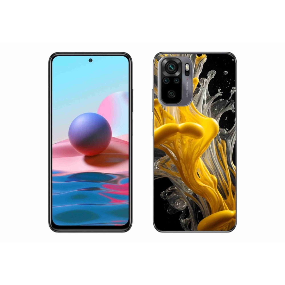 Gelový kryt mmCase na Xiaomi Redmi Note 10S - abstraktní motiv 48