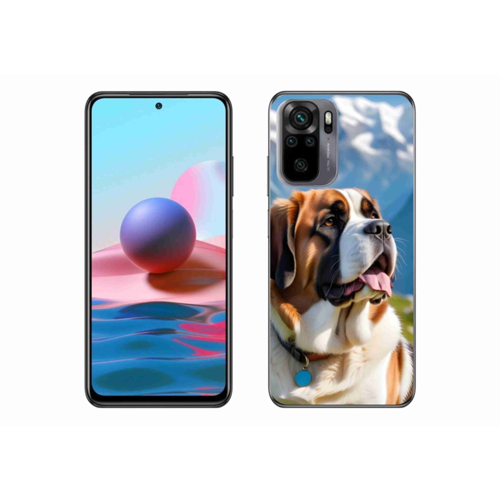 Gelový kryt mmCase na Xiaomi Redmi Note 10S - bernardýn