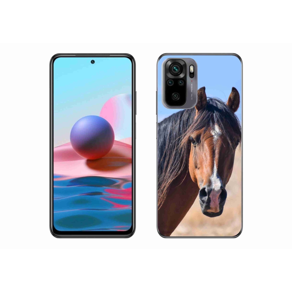 Gelový kryt mmCase na Xiaomi Redmi Note 10S - klidný kůň