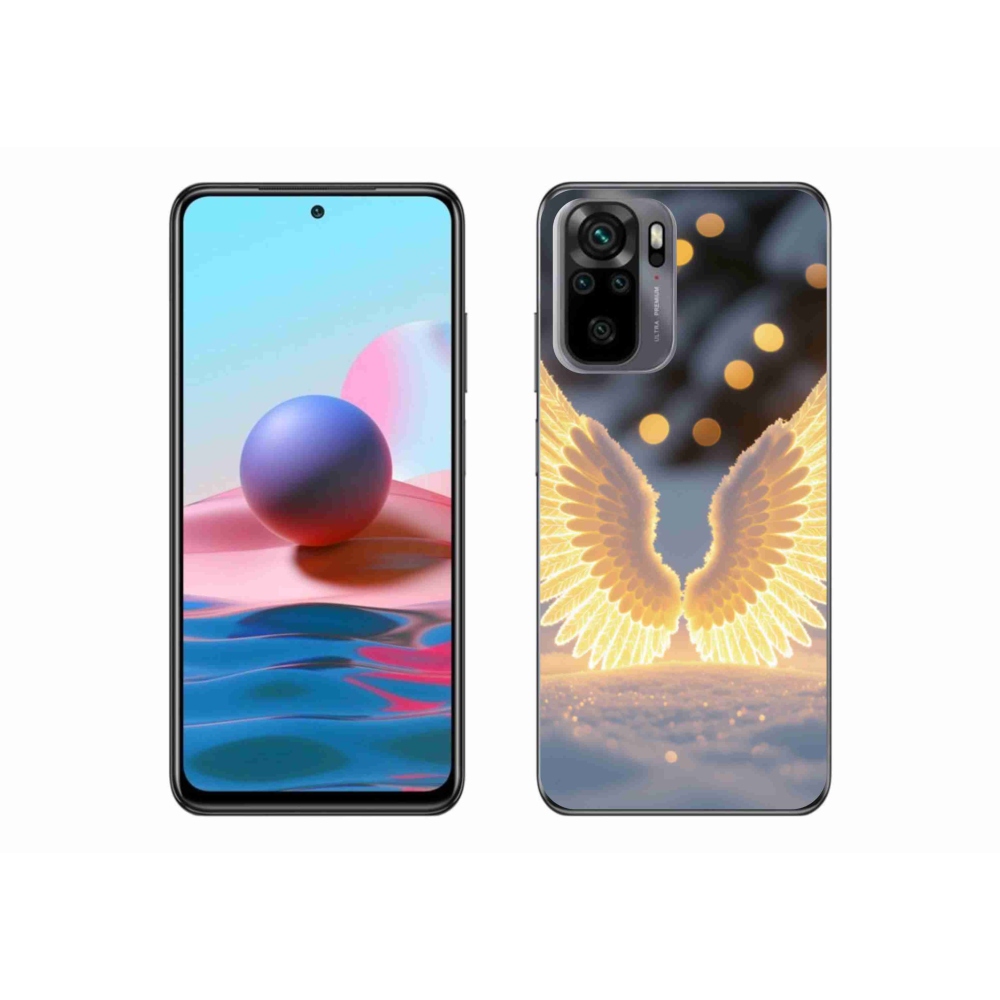 Gelový kryt mmCase na Xiaomi Redmi Note 10S - křídla