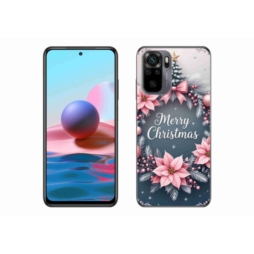 Gelový kryt mmCase na Xiaomi Redmi Note 10S - merry christmas