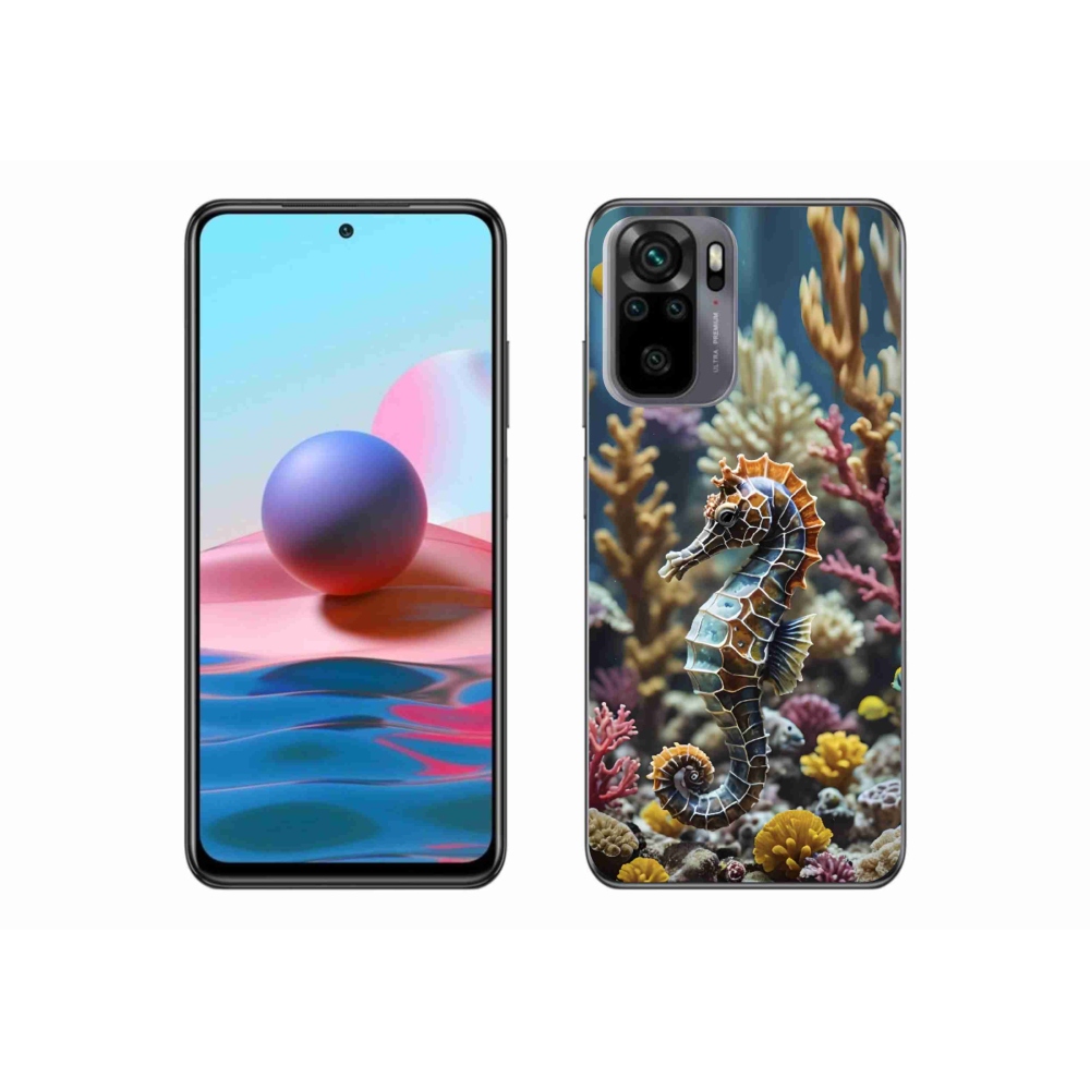Gelový kryt mmCase na Xiaomi Redmi Note 10S - mořský koník 2