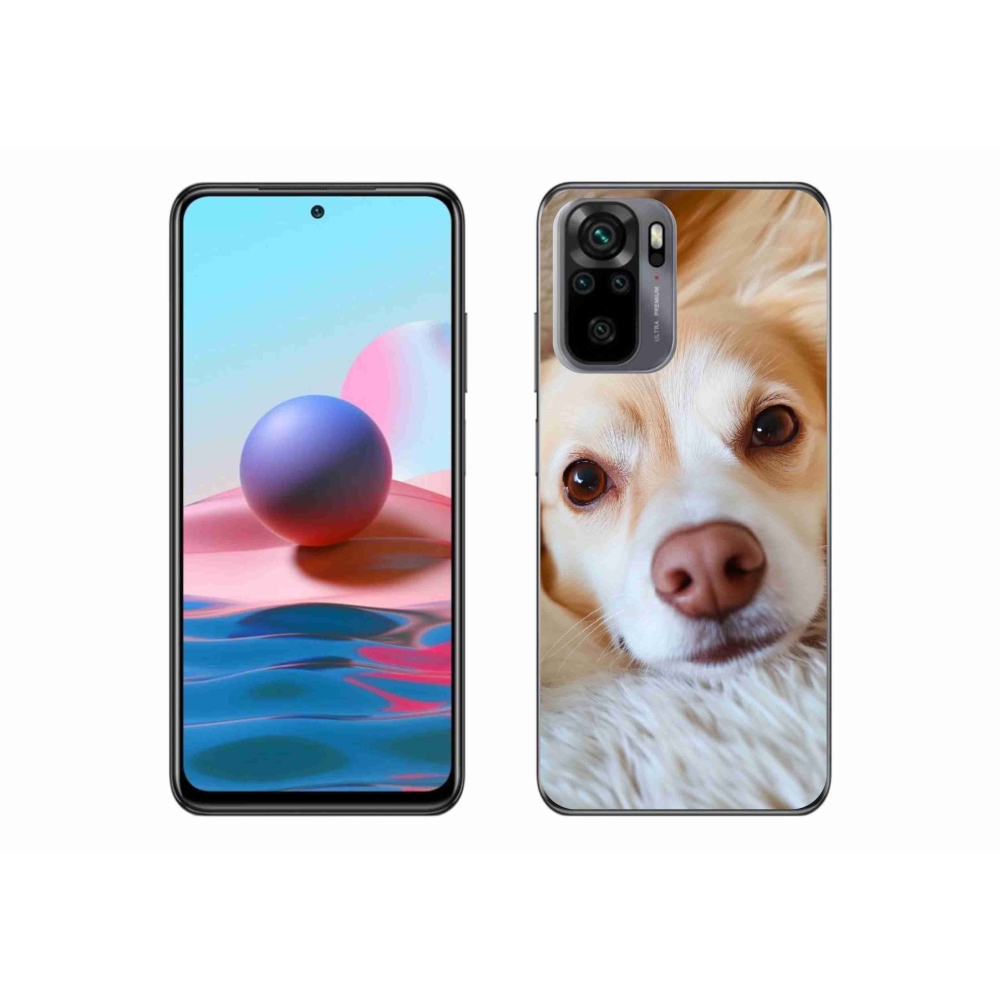 Gelový kryt mmCase na Xiaomi Redmi Note 10S - Roztomilá čivava