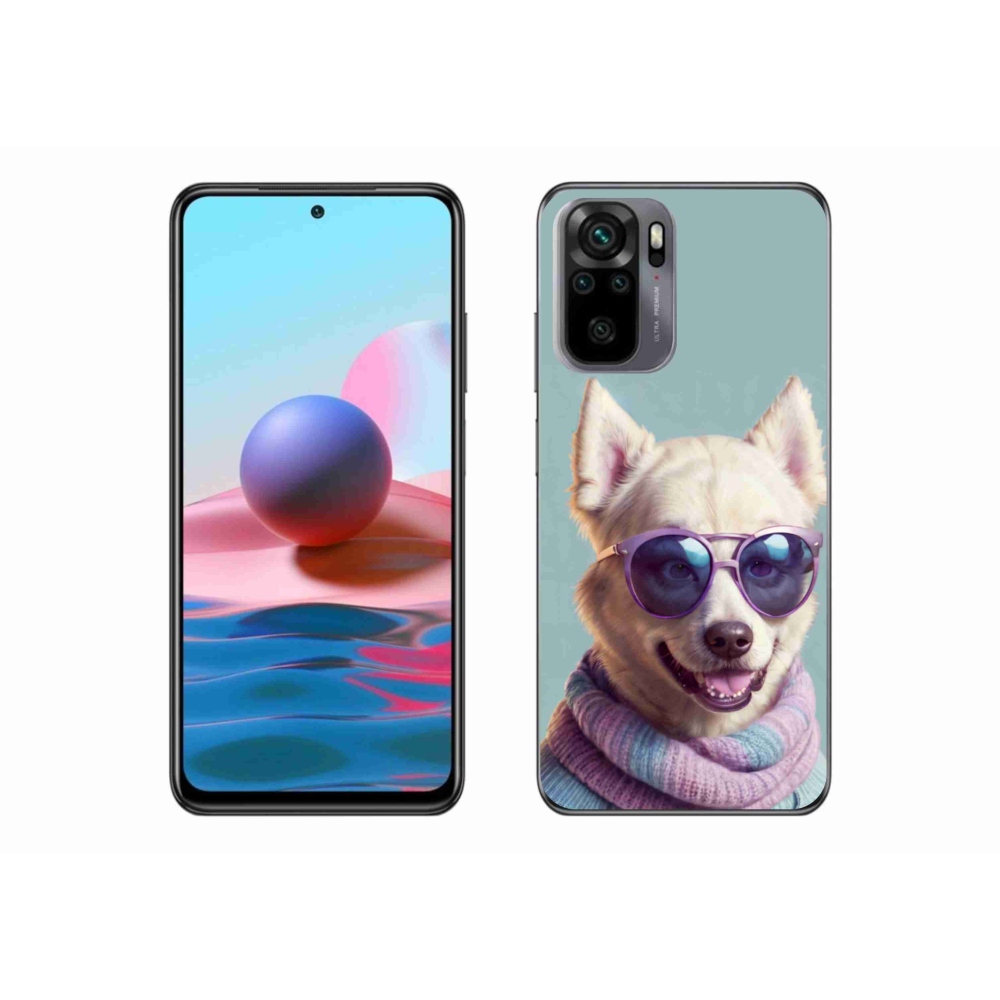 Gelový kryt mmCase na Xiaomi Redmi Note 10S - stylový německý špic