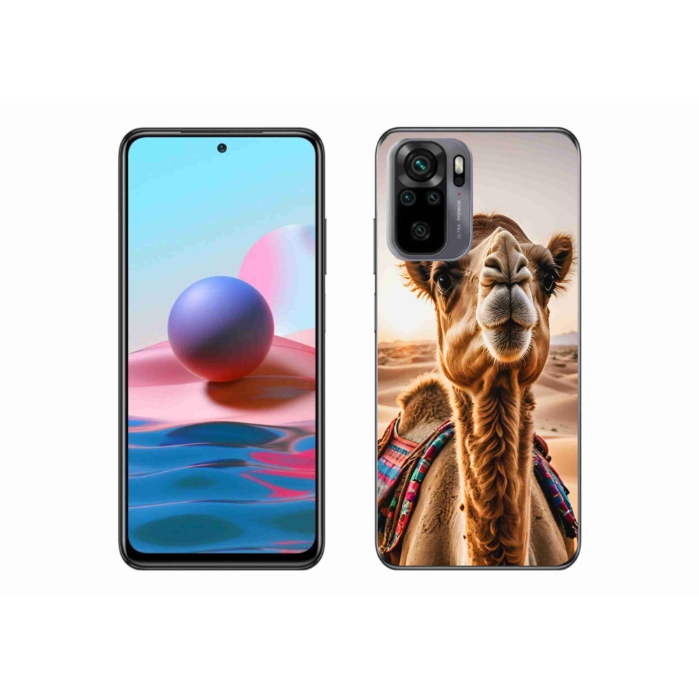 Gelový kryt mmCase na Xiaomi Redmi Note 10S - velbloud