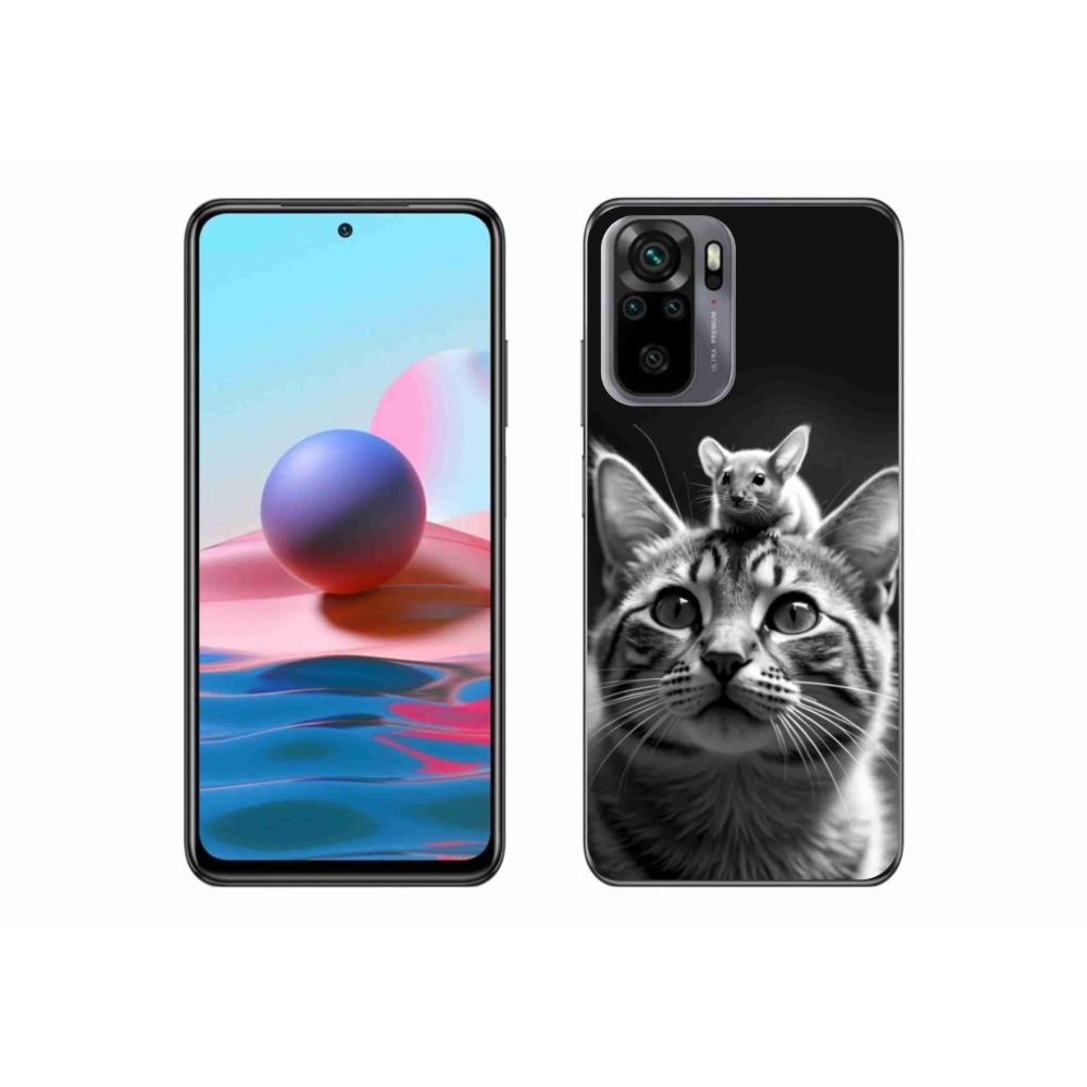 Gelový kryt mmCase na Xiaomi Redmi Note 10S - zvířecí přátelství 2