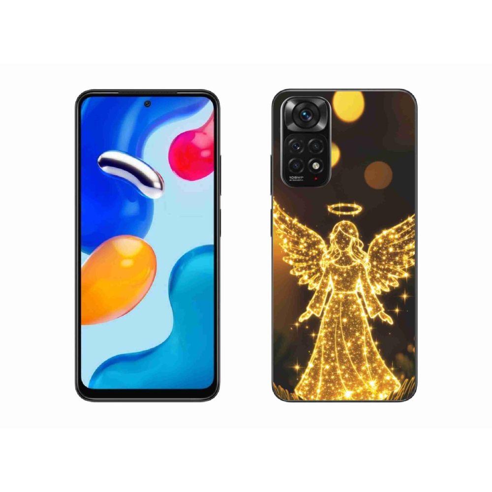 Gelový kryt mmCase na Xiaomi Redmi Note 11 4G - anděl