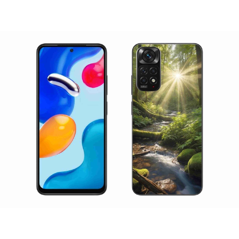 Gelový kryt mmCase na Xiaomi Redmi Note 11 4G - hlubina lesa