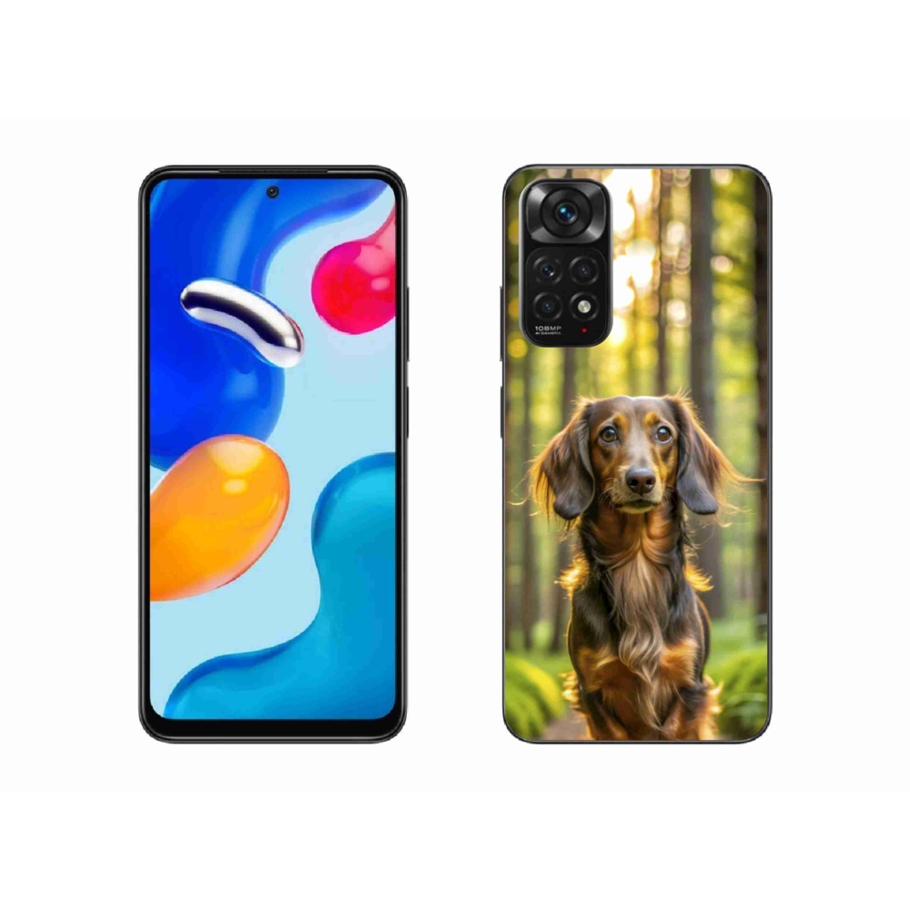 Gelový kryt mmCase na Xiaomi Redmi Note 11 4G - jezevčík 4