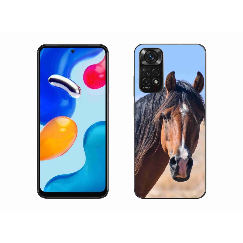 Gelový kryt mmCase na Xiaomi Redmi Note 11 4G - klidný kůň