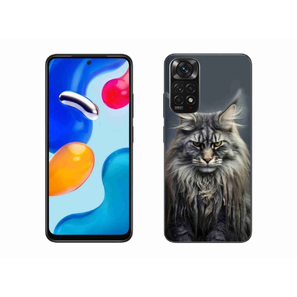 Gelový kryt mmCase na Xiaomi Redmi Note 11 4G - kočíčí pohled 4