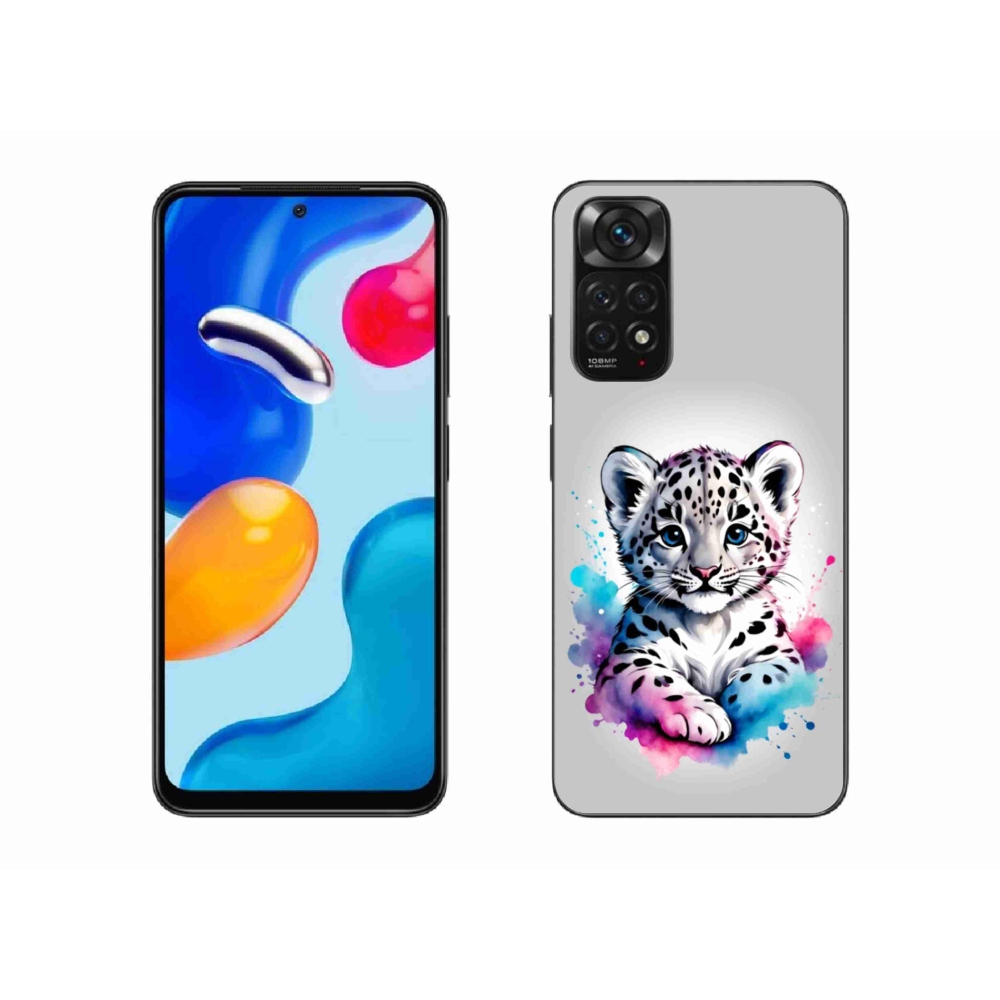 Gelový kryt mmCase na Xiaomi Redmi Note 11 4G - levhartí mládě