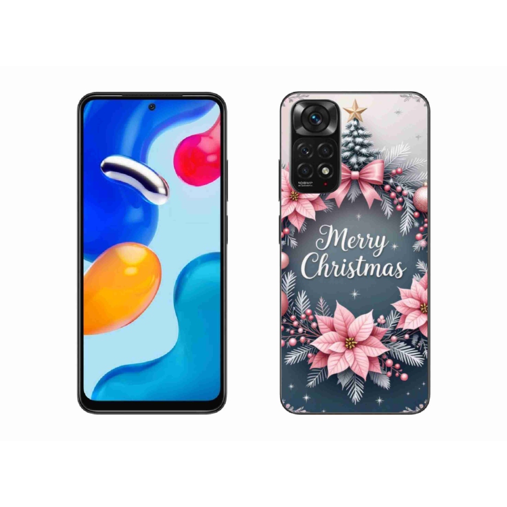 Gelový kryt mmCase na Xiaomi Redmi Note 11 4G - merry christmas