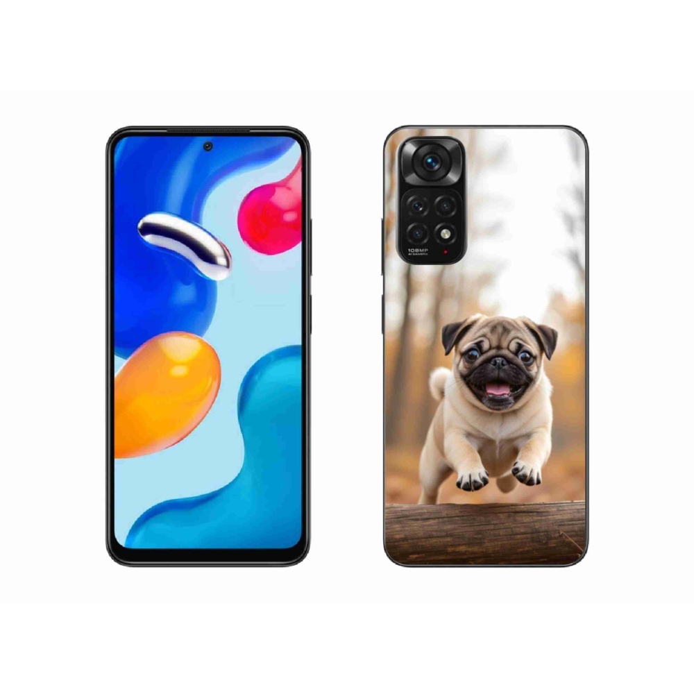 Gelový kryt mmCase na Xiaomi Redmi Note 11 4G - mops 2