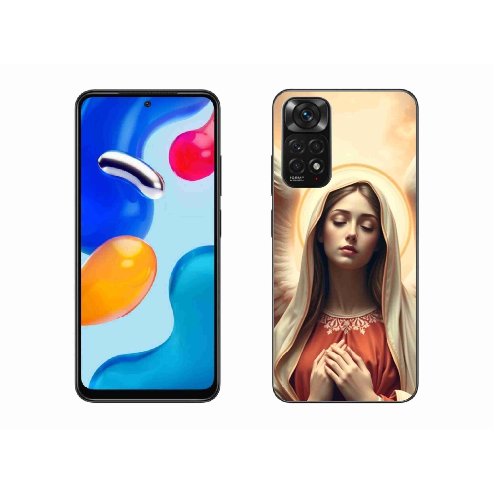 Gelový kryt mmCase na Xiaomi Redmi Note 11 4G - náboženský motiv