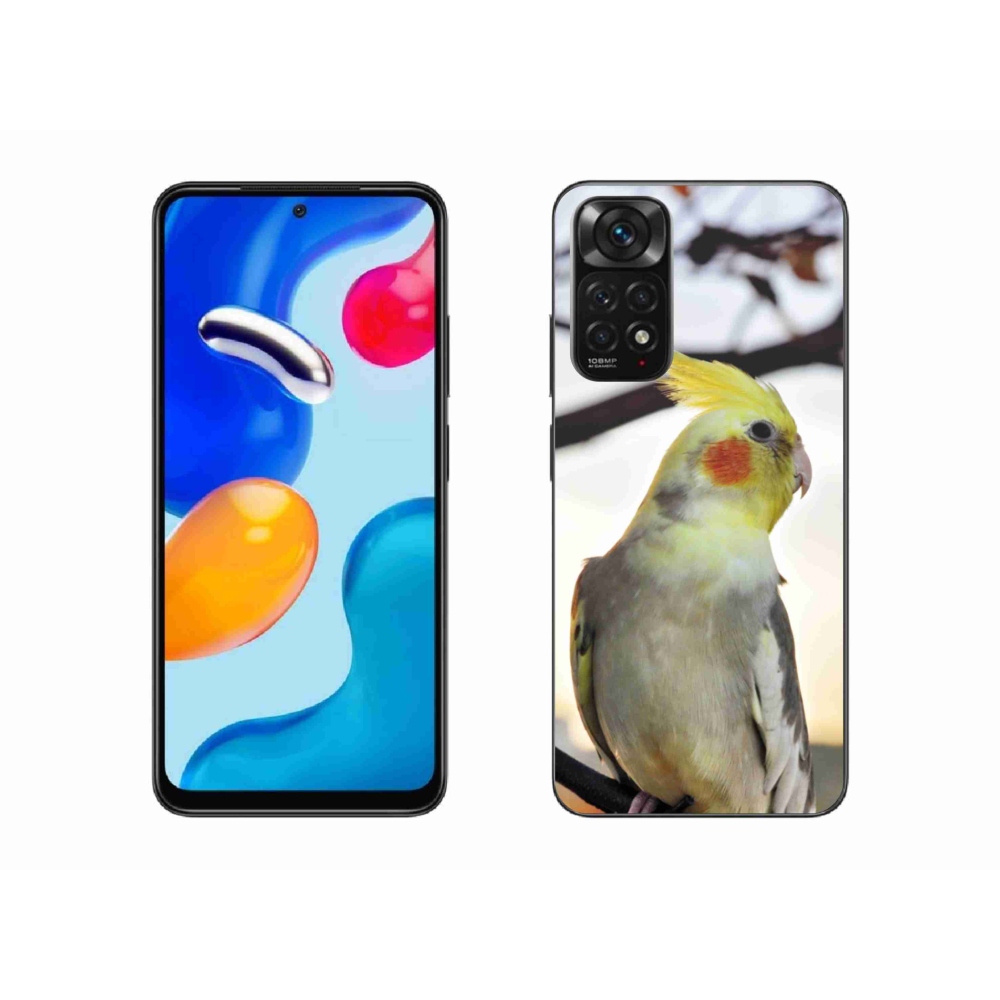 Gelový kryt mmCase na Xiaomi Redmi Note 11 4G - papoušek korela