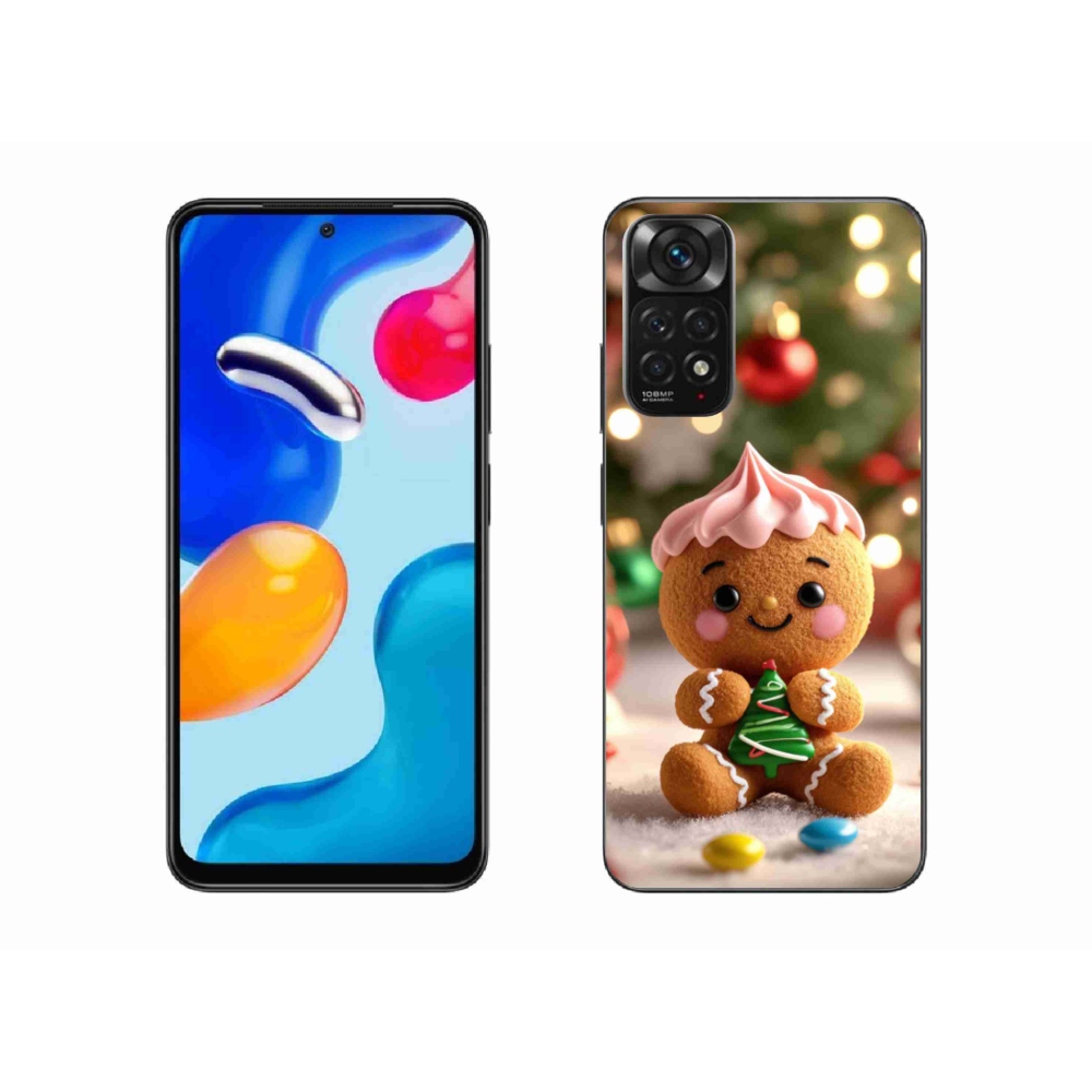 Gelový kryt mmCase na Xiaomi Redmi Note 11 4G - perníček