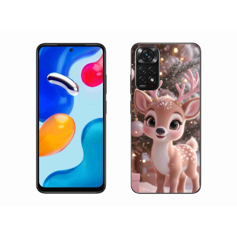 Gelový kryt mmCase na Xiaomi Redmi Note 11 4G - roztomilý sob