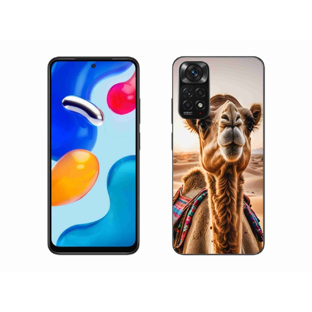 Gelový kryt mmCase na Xiaomi Redmi Note 11 4G - velbloud