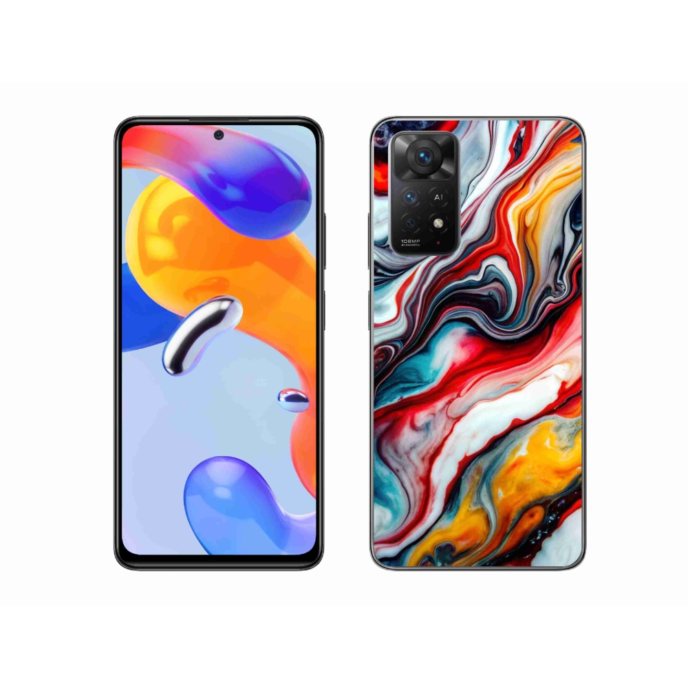 Gelový kryt mmCase na Xiaomi Redmi Note 11 Pro 4G/5G - abstraktní motiv 35