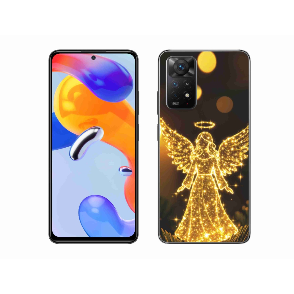 Gelový kryt mmCase na Xiaomi Redmi Note 11 Pro 4G/5G - anděl