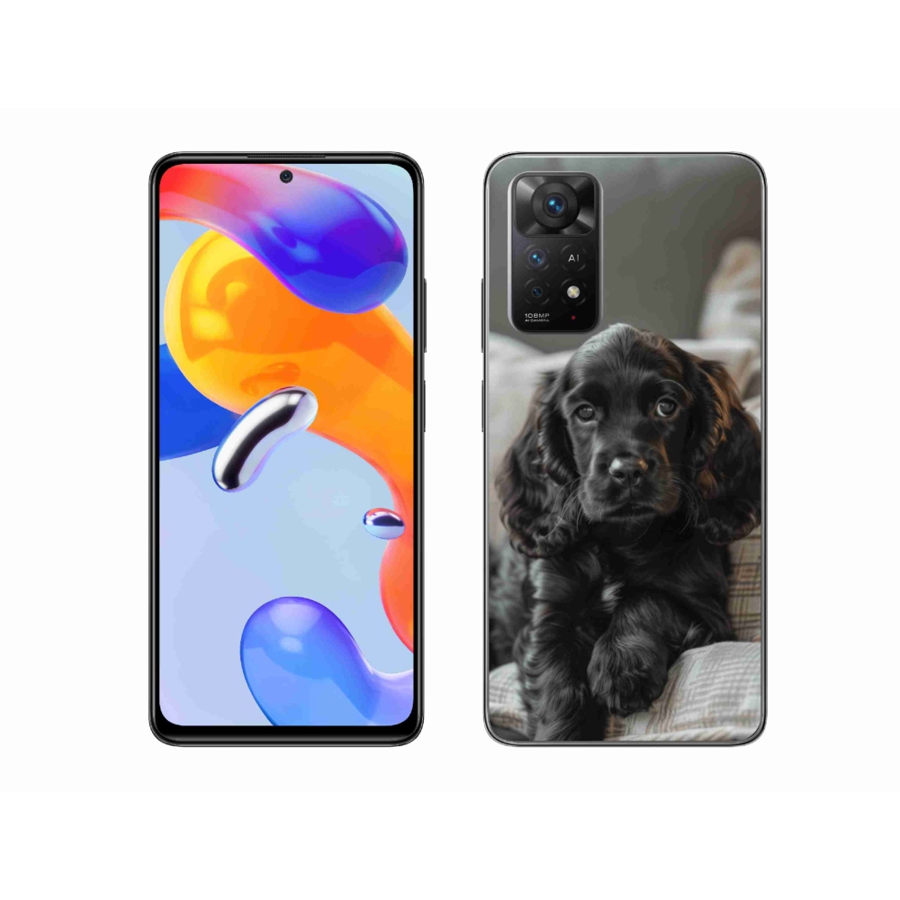 Gelový kryt mmCase na Xiaomi Redmi Note 11 Pro 4G/5G - anglický kokršpaněl