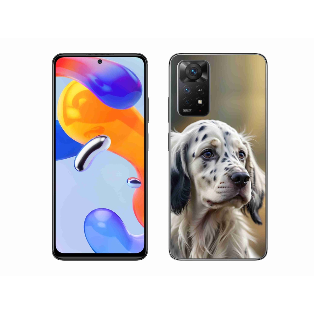 Gelový kryt mmCase na Xiaomi Redmi Note 11 Pro 4G/5G - anglický setr