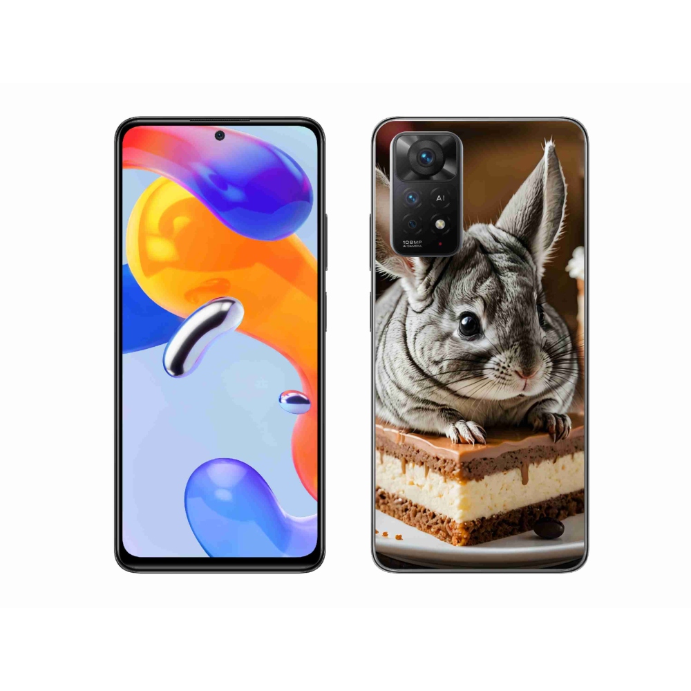 Gelový kryt mmCase na Xiaomi Redmi Note 11 Pro 4G/5G - činčila