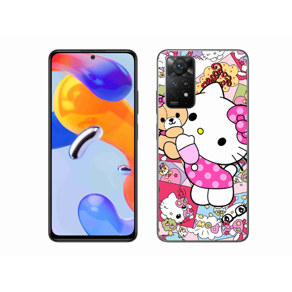 Gelový kryt mmCase na Xiaomi Redmi Note 11 Pro 4G/5G - cute kitty
