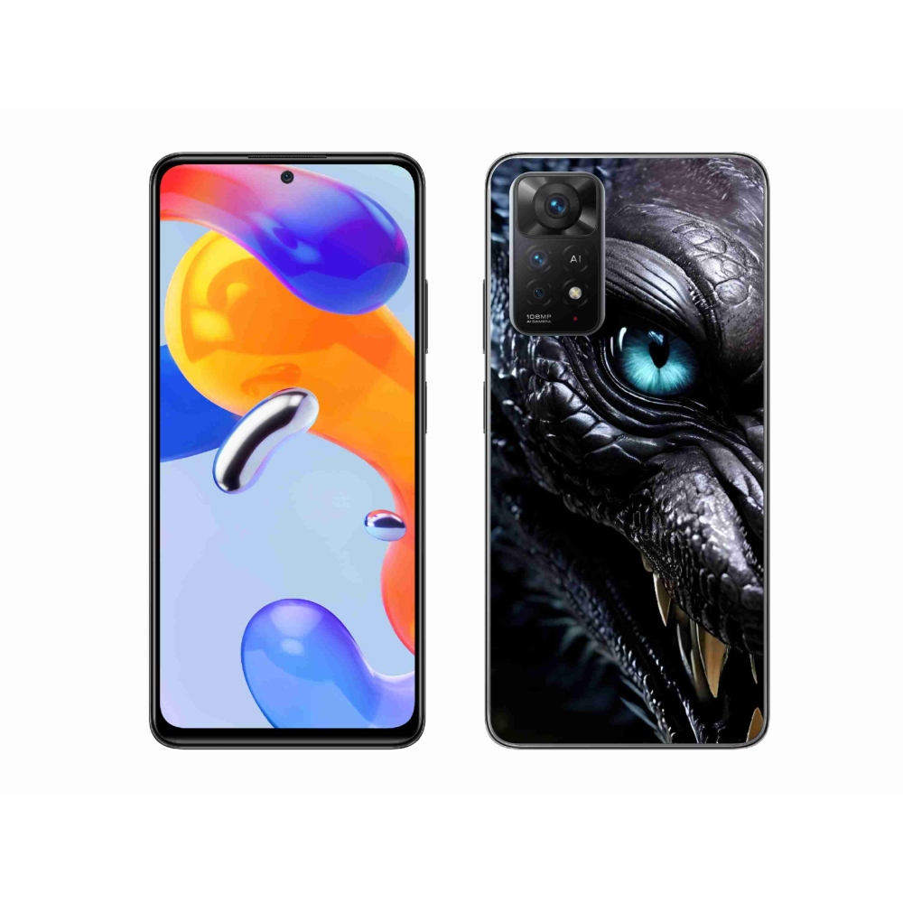 Gelový kryt mmCase na Xiaomi Redmi Note 11 Pro 4G/5G - dračí pohled