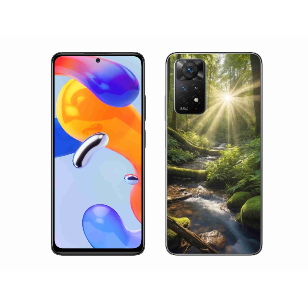 Gelový kryt mmCase na Xiaomi Redmi Note 11 Pro 4G/5G - hlubina lesa