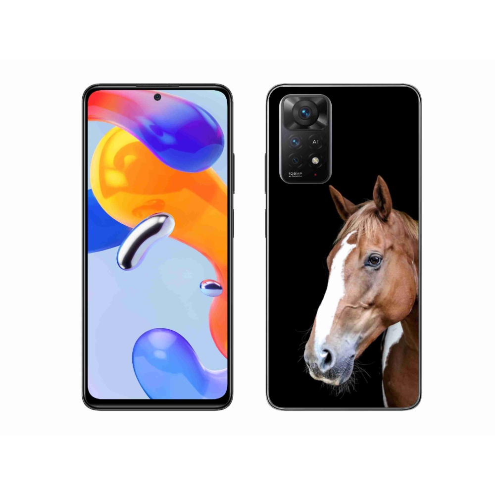 Gelový kryt mmCase na Xiaomi Redmi Note 11 Pro 4G/5G - hnědý kůň 3