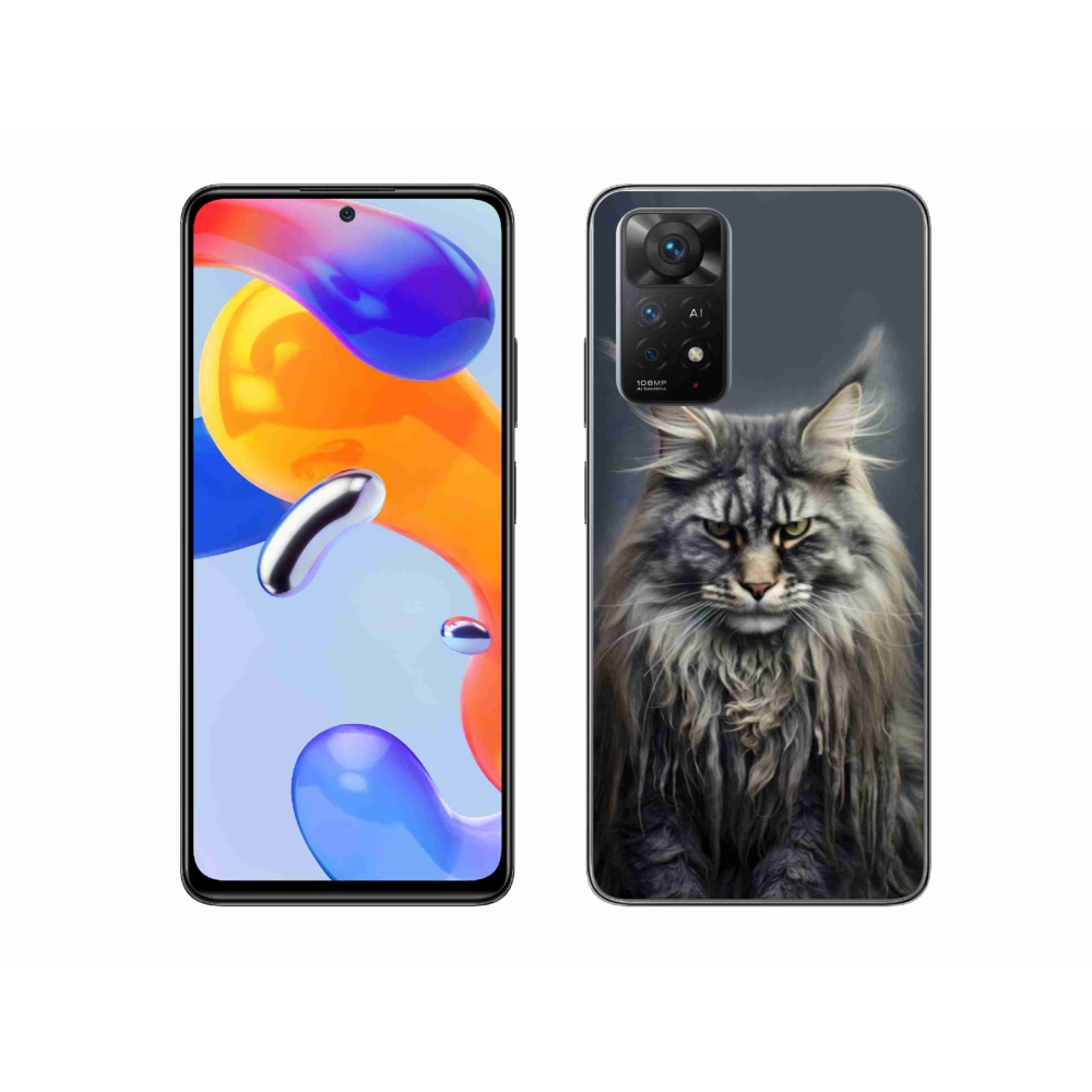 Gelový kryt mmCase na Xiaomi Redmi Note 11 Pro 4G/5G - kočíčí pohled 4