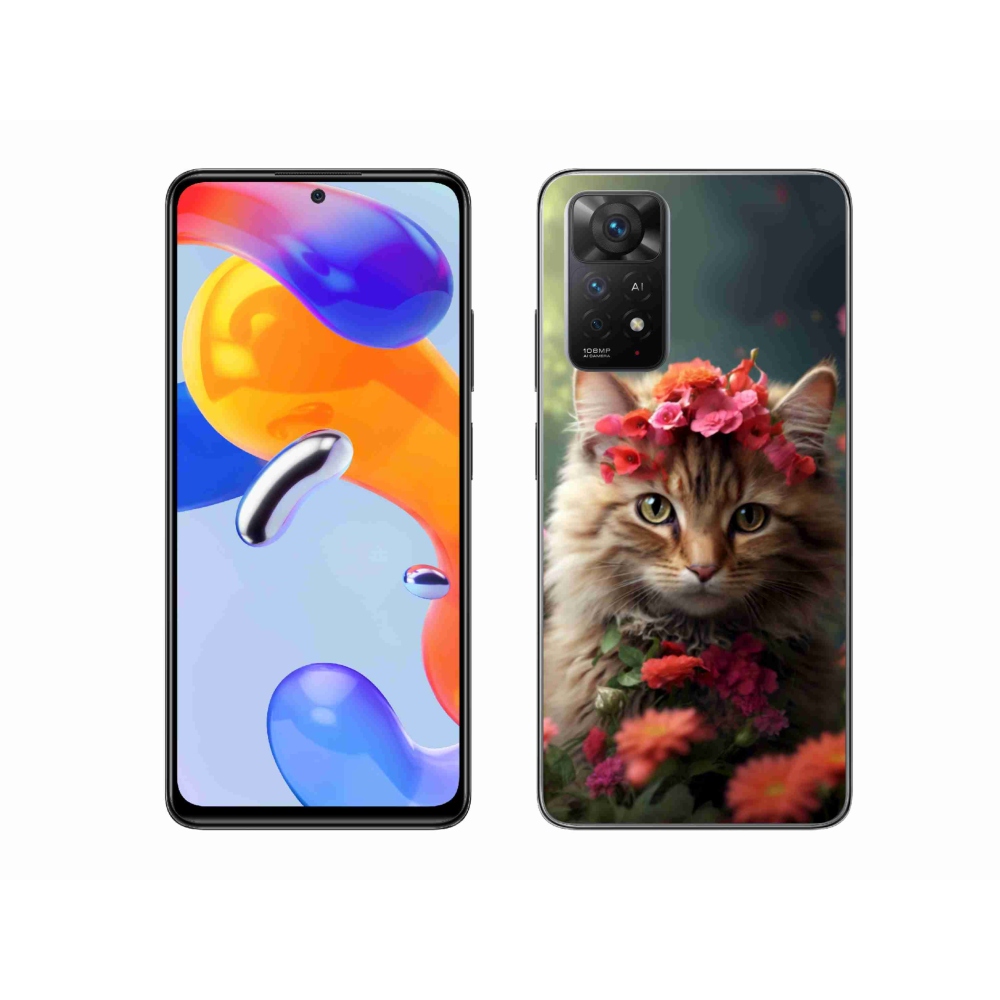 Gelový kryt mmCase na Xiaomi Redmi Note 11 Pro 4G/5G - kočíčí princezna