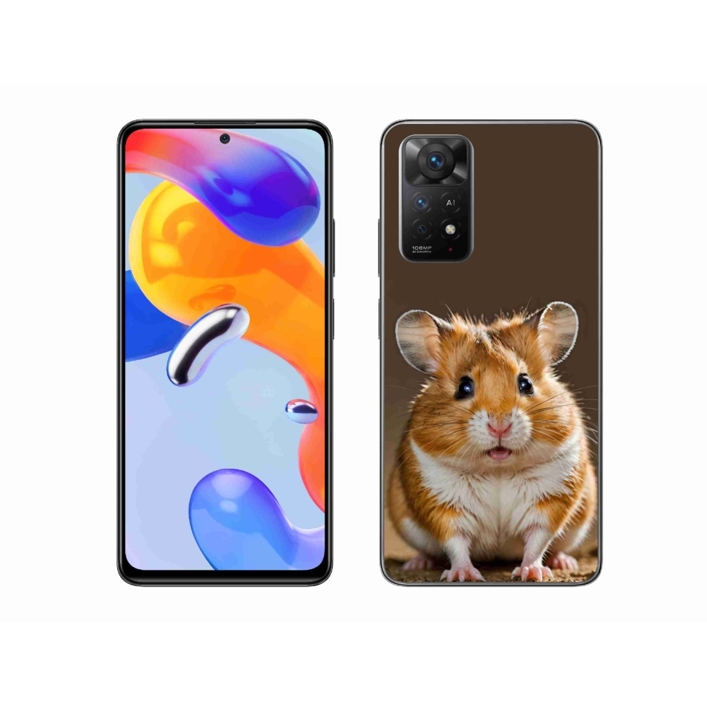 Gelový kryt mmCase na Xiaomi Redmi Note 11 Pro 4G/5G - křeček