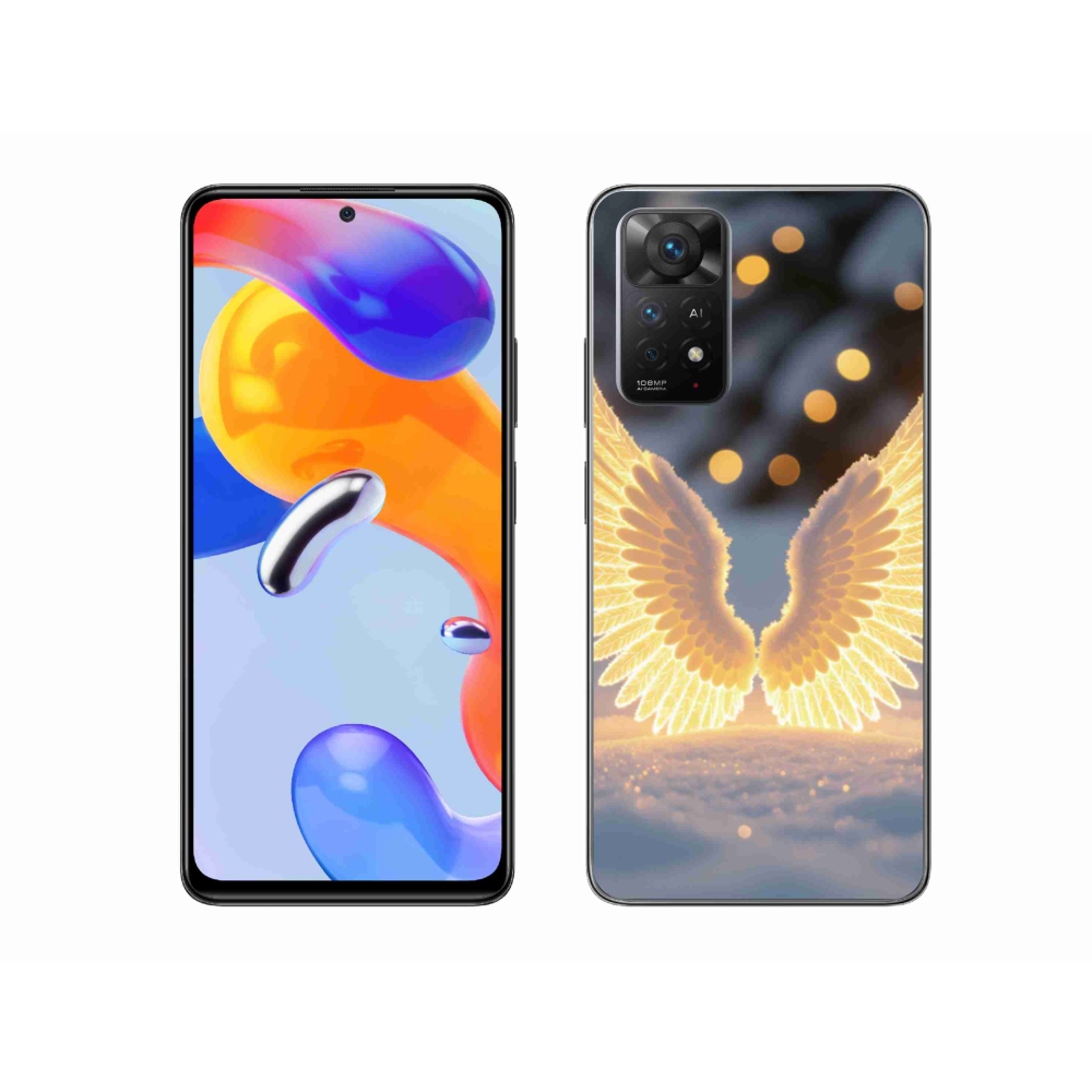 Gelový kryt mmCase na Xiaomi Redmi Note 11 Pro 4G/5G - křídla