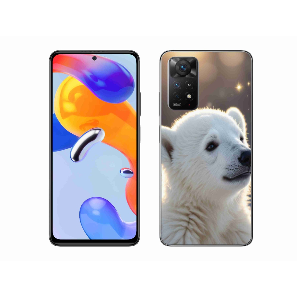 Gelový kryt mmCase na Xiaomi Redmi Note 11 Pro 4G/5G - lední medvěd