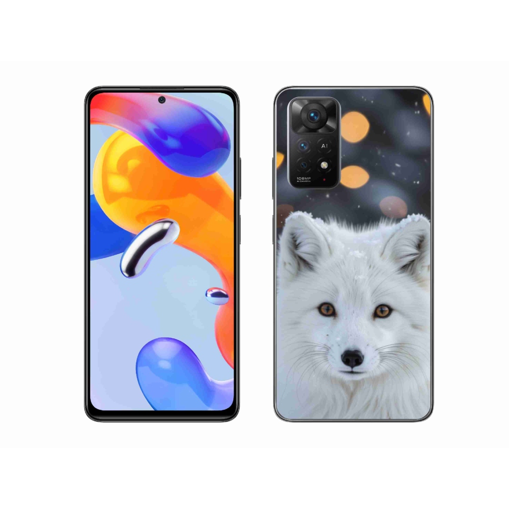 Gelový kryt mmCase na Xiaomi Redmi Note 11 Pro 4G/5G - liška polární