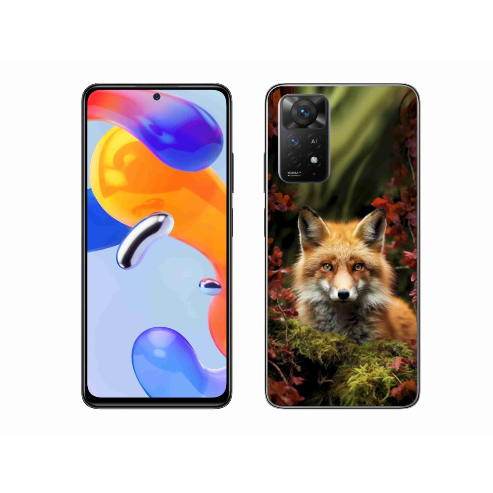 Gelový kryt mmCase na Xiaomi Redmi Note 11 Pro 4G/5G - liška v lese
