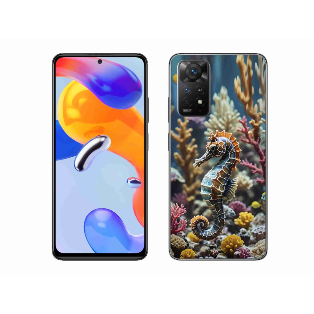 Gelový kryt mmCase na Xiaomi Redmi Note 11 Pro 4G/5G - mořský koník 2