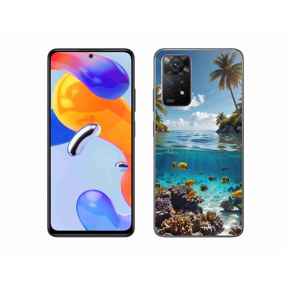 Gelový kryt mmCase na Xiaomi Redmi Note 11 Pro 4G/5G - mořský svět 4