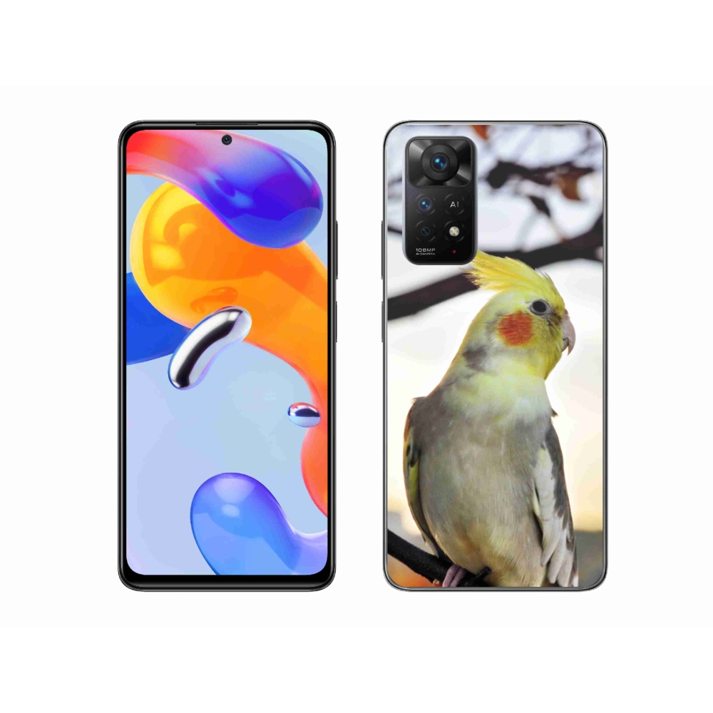 Gelový kryt mmCase na Xiaomi Redmi Note 11 Pro 4G/5G - papoušek korela
