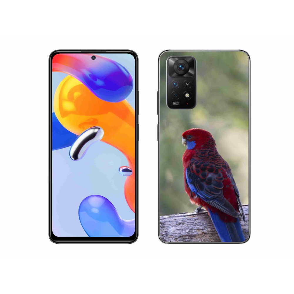 Gelový kryt mmCase na Xiaomi Redmi Note 11 Pro 4G/5G - papoušek rosela